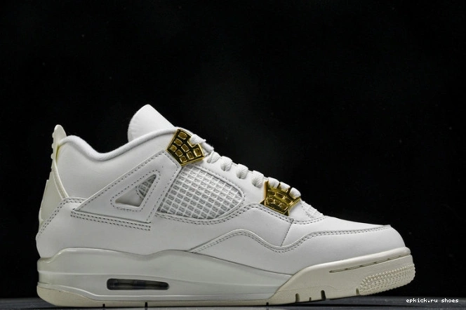 Cheap Gold AQ9129-170 Retro Metallic Jordan 4 0822